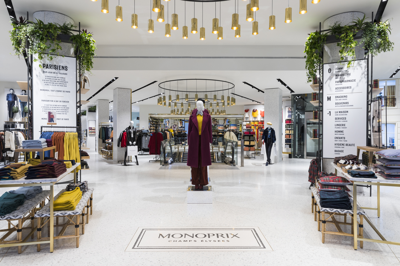Monoprix inaugure un nouveau flagship sur l’avenue des ChampsElysées Groupe Casino